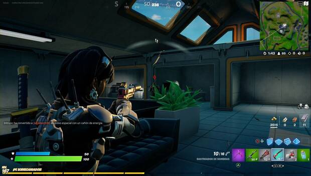 Fortnite Battle Royale - Misiones de la Semana Salvaje 1: inflige daño con armas con silenciador