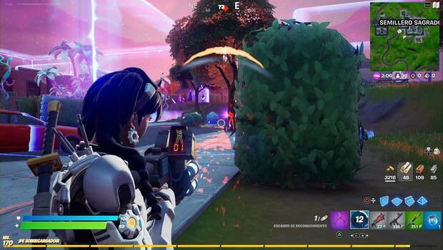 Fortnite Battle Royale - Misiones de la Semana 11: Intruso marcado por el escáner de reconocimiento