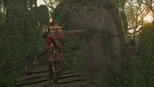 Ghost of Tsushima - Santuario de Nakajima: camino por el que avanzar