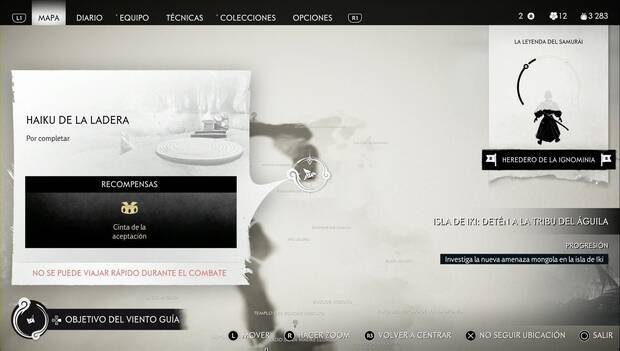 Ghost of Tsushima - Haikus de la Isla de Iki: haiku de la ladera