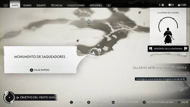 Ghost of Tsushima - Desafíos de arquería de la Isla de Iki: ubicación del desafío 5