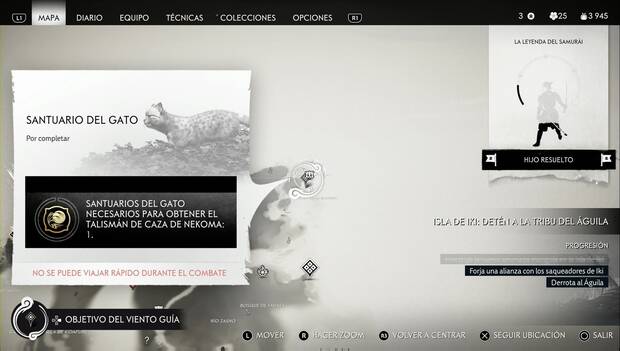 Ghost of Tsushima: Isla de Iki - Santuarios de animales: santuario del gato 1