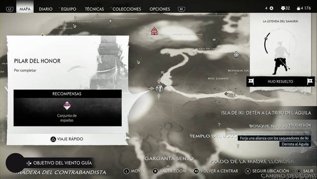 Ghost of Tsushima: Isla de Iki - Pilare del honor en Campo de batalla de Kidafure