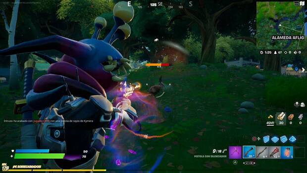 Fortnite Battle Royale - Caza animales salvajes