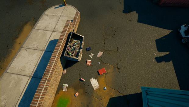 Fortnite Battle Royale - Busca libros sobre explosivos: libro en la parte sudeste de Muelles Mugrientos