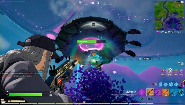 Fortnite Battle Royale - Misiones de la Semana 12: inflige daño a platillos pilotados por oponentes