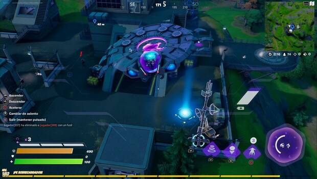 Fortnite Battle Royale - Misiones de la Semana 12: Entrega un platillo a Rick Sánchez en Antena Aciaga
