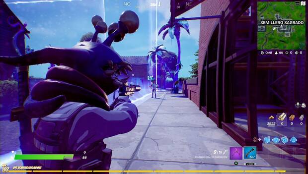 Fortnite Battle Royale - Misiones de la Semana 12: inflige daño con un parásito alienígena pegado a ti
