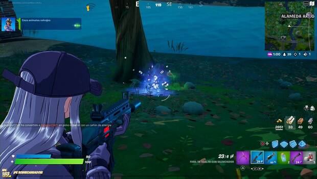 Fortnite Battle Royale - Misiones de la Semana 12: caza animales salvajes