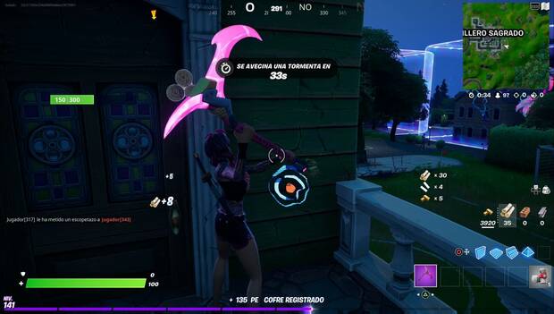 Fortnite Battle Royale - Misiones legendarias Semana 8: Reúne recursos en Semillero Sagrado