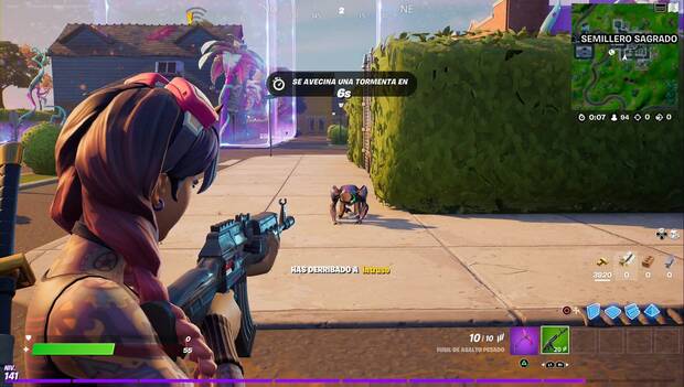 Fortnite Battle Royale - Elimina Intrusos: Intruso en Semillero Sagrado