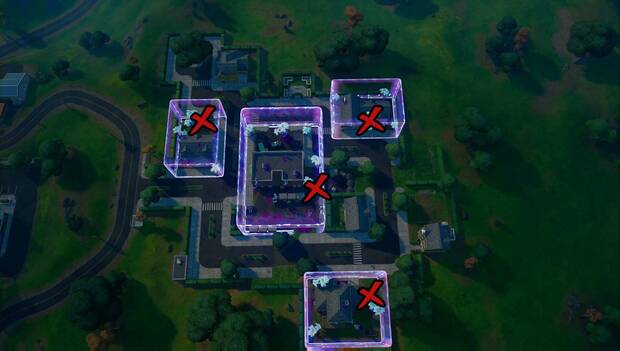 Fortnite Battle Royale - Coloca un bioescáner en un bioma alienígena: mapa con la ubicación de los bioescáneres