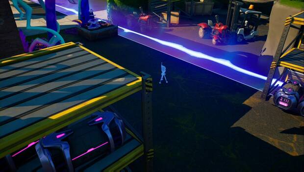 Fortnite Battle Royale - Coloca un bioescáner en un bioma alienígena: segundo bioescáner
