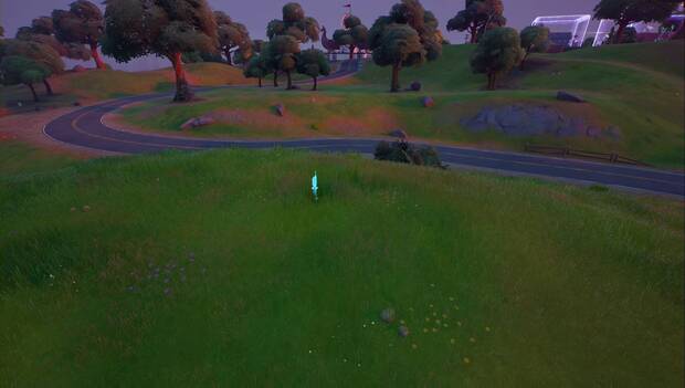 Fortnite Battle Royale - Coloca sondas espía: sonda espía de Semillero Sagrado