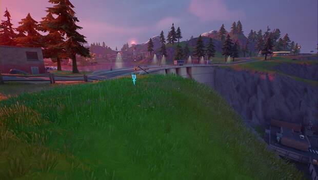 Fortnite Battle Royale - Coloca sondas espía: sonda espía en Hidro 16