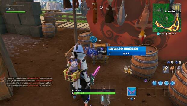 Fortnite Battle Royale - Objetos marcados