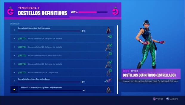 Fortnite - Estilo Destellos definitivos (Estrellado)