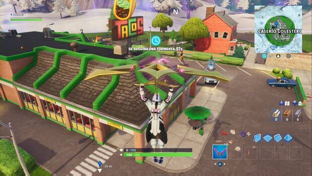 FOrtnite Battle Royale - Estrella secreta de sorbete soleado: restaurante