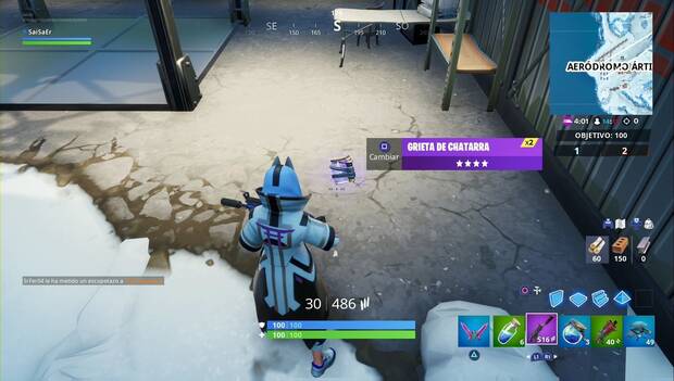 Fortnite Battle Royale - Grieta de chatarra