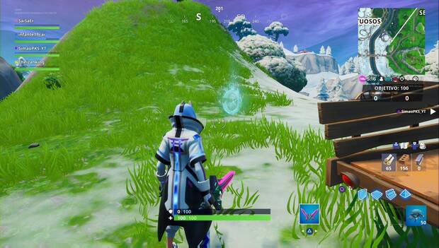 Fortnite - Contrarreloj al sudoeste de Señorío de la Sal