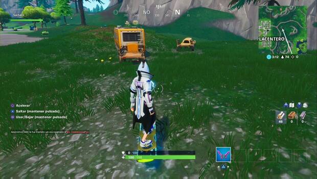 Fortnite - Contrarreloj al este de Parque Placentero