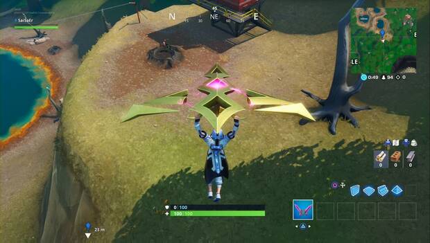 Fortnite - Localización de la estrella de batalla secreta de gótico
