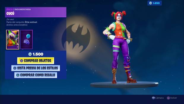 Fortnite - Personajes: Cucú