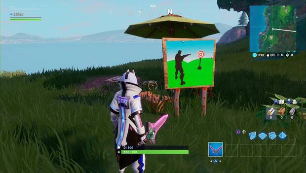 Fortnite Battle Royale - campos de tiro: Ribera Repipi