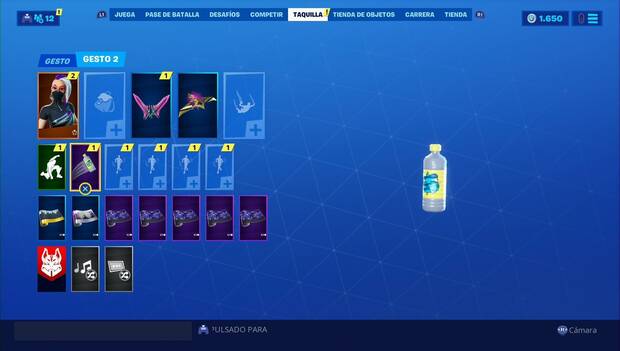 Fortnite battle Royale - Botella vistosa