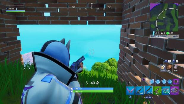 Fortnite Battle Royale - Escopeta en Zone Wars