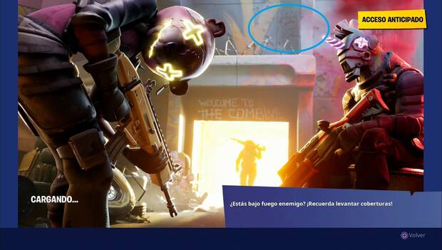 Fortnite Battle Royale - Estrella de batalla secreta: pantalla de carga