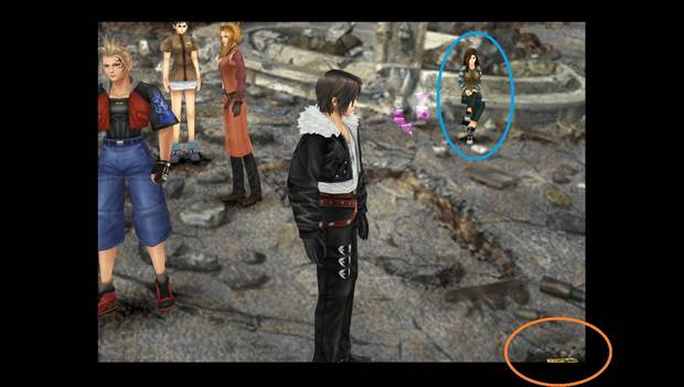 Final Fantasy VIII Remastered - Carta de Selphie y Armas Agosto