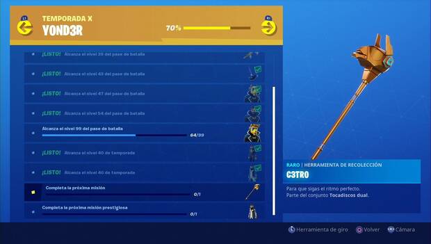 Fortnite - Boogie Down: herramienta de recolección C3TRO