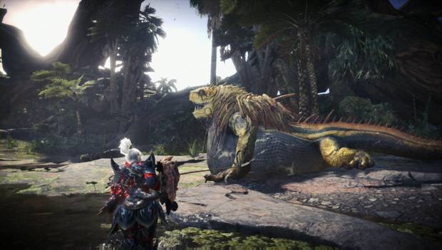 Monster Hunter World Iceborne - La estrella azul contra un Gran Jagras