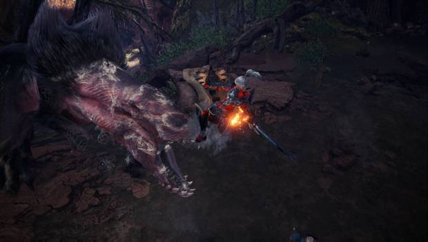 Monster Hunter World Iceborne - La estrella azul contra un Anjanath