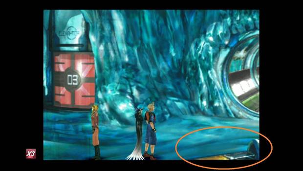 Final Fantasy VIII Remastered - zona de descenso del Lunatic Pandora