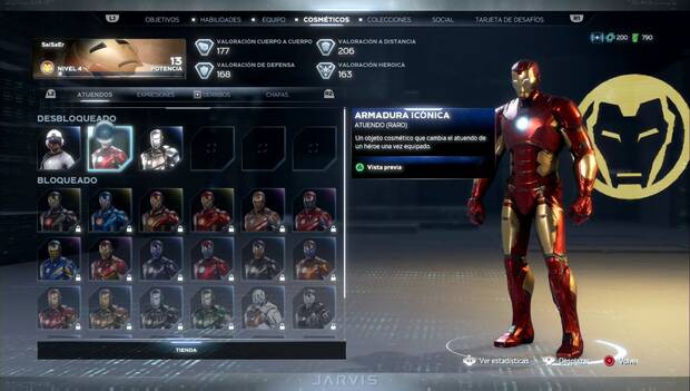 Marvel's Avengers - Una mejora personal: armadura icónica