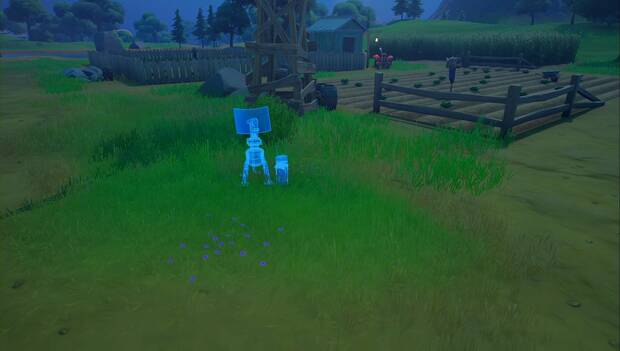 Fortnite Battle Royale - Abre un kit de misión y coloca un inhibidor fuera de la base de la OI en una misma partida: primer inhibidor