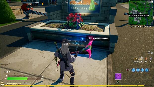 Fortnite Battle Royale - Ubicación del inhibidor