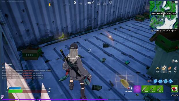 Fortnite Battle Royale - Misiones de Robellón: plátano en Rincón Rencoroso