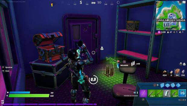Fortnite Battle Royale - Misiones de Charlotte: poción de escudo grande