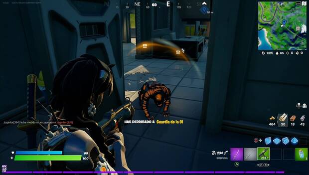 Fortnite Battle Royale - Misiones de Charlotte: guardia de la OI