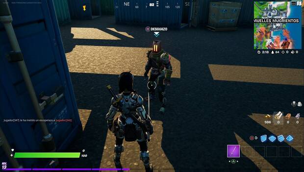 Fortnite Battle Royale - Misiones de Desguazo: ubicación de Desguazo