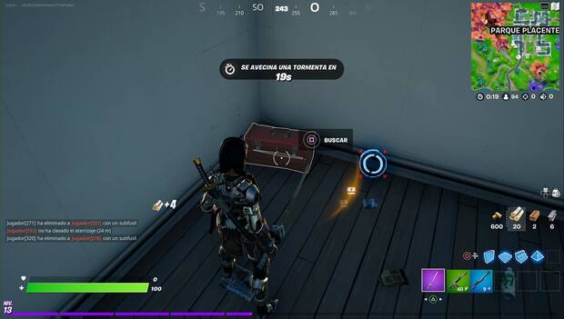 Fortnite Battle Royale - Misiones de Desguazo: caja de herramientas con tuercas y tornillos