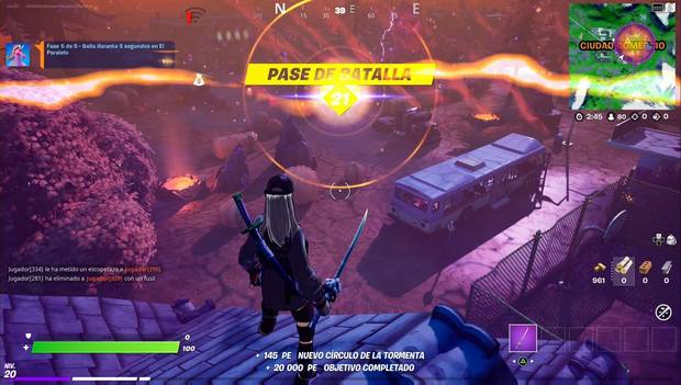 Fortnite Battle Royale - Misiones de Fabio Crindulce: bailando en El Paralelo