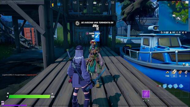 Fortnite Battle Royale - Misiones de Baba Yaga: ubicación de Baba Yaga