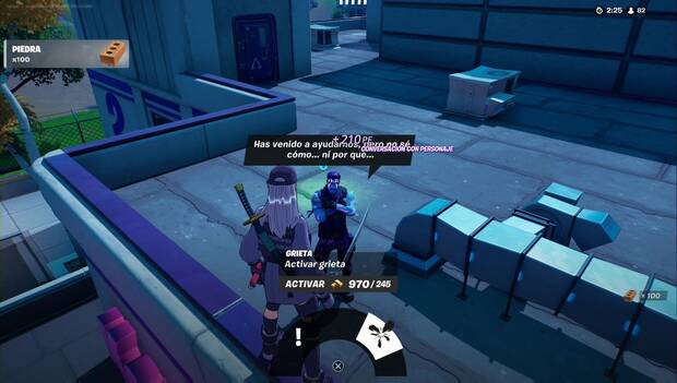 Fortnite Battle Royale - Misiones de Jonesy Oscuro: ubicación de Jonesy Oscuro