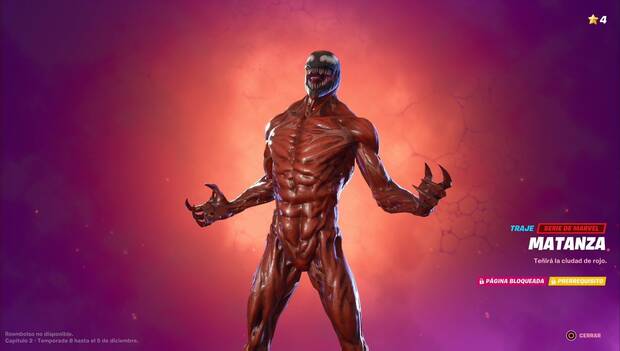 Fortnite Battle Royale - Skin Matanza