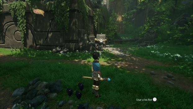 Kena: Bridge of spirits - Llega el guía espiritual: bloque para mover