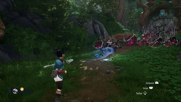 Kena: Bridge of spirits - Ayuda a Taro: rots destruyendo las barreras